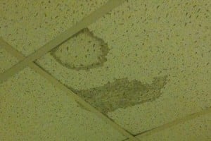 roof leak